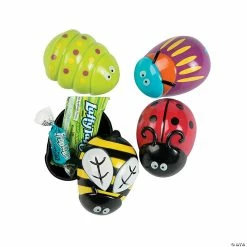 Cheap π 3" Bug π¬ Candy-Filled Plastic Easter Eggs - 12 Pc. π