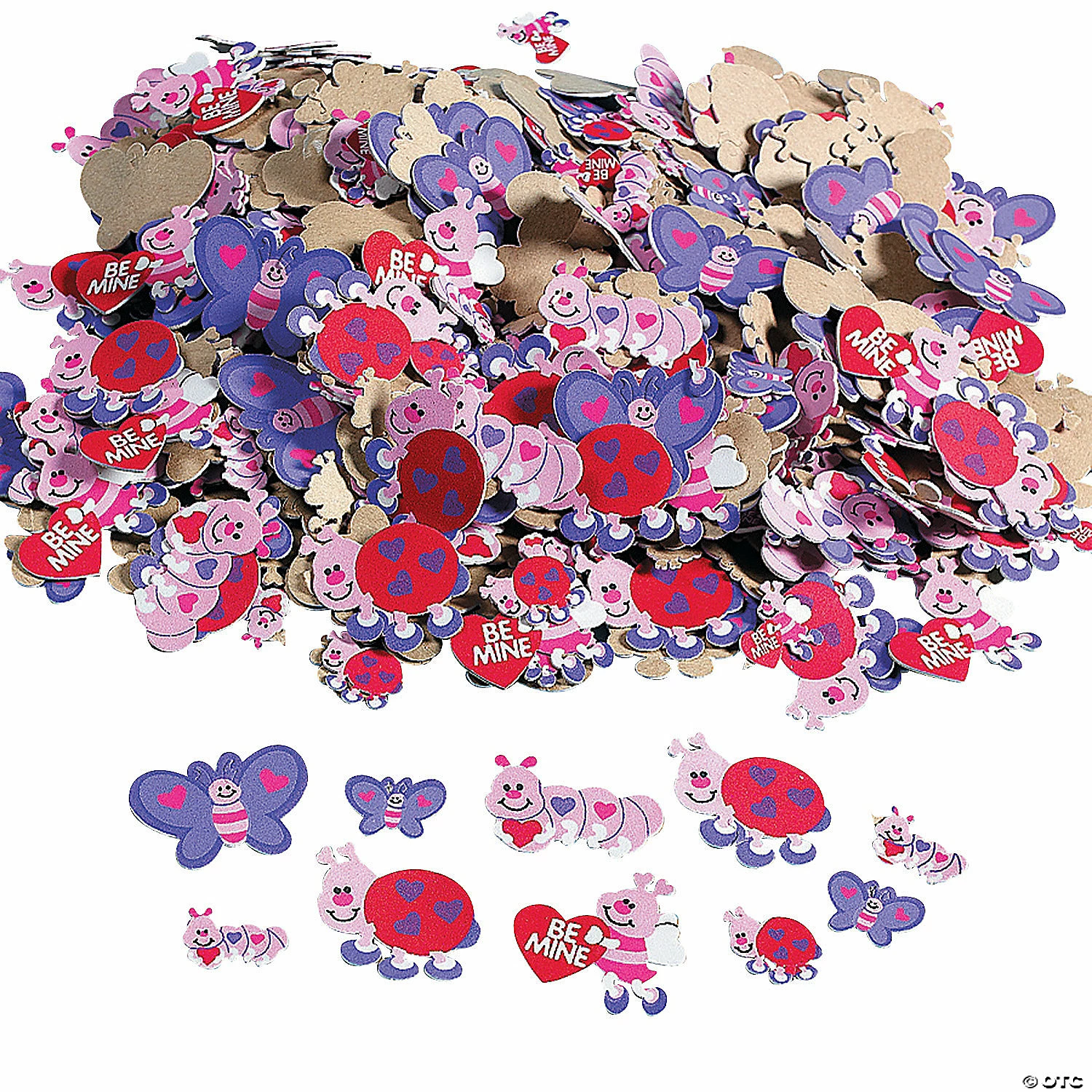 Cheap π₯° Bulk Love Bug Self-Adhesive Shapes - 500 Pc. π