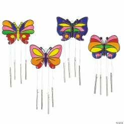 Deals 😉 Butterfly Suncatcher Wind Chimes ✔️