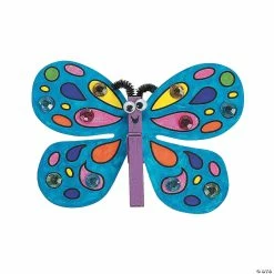Discount 👏 Clothespin Butterfly Magnet Craft Kit - Makes 12 💯
