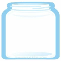 New 👍 Creative Shapes Etc. - Mini Notepad - Jar 👍