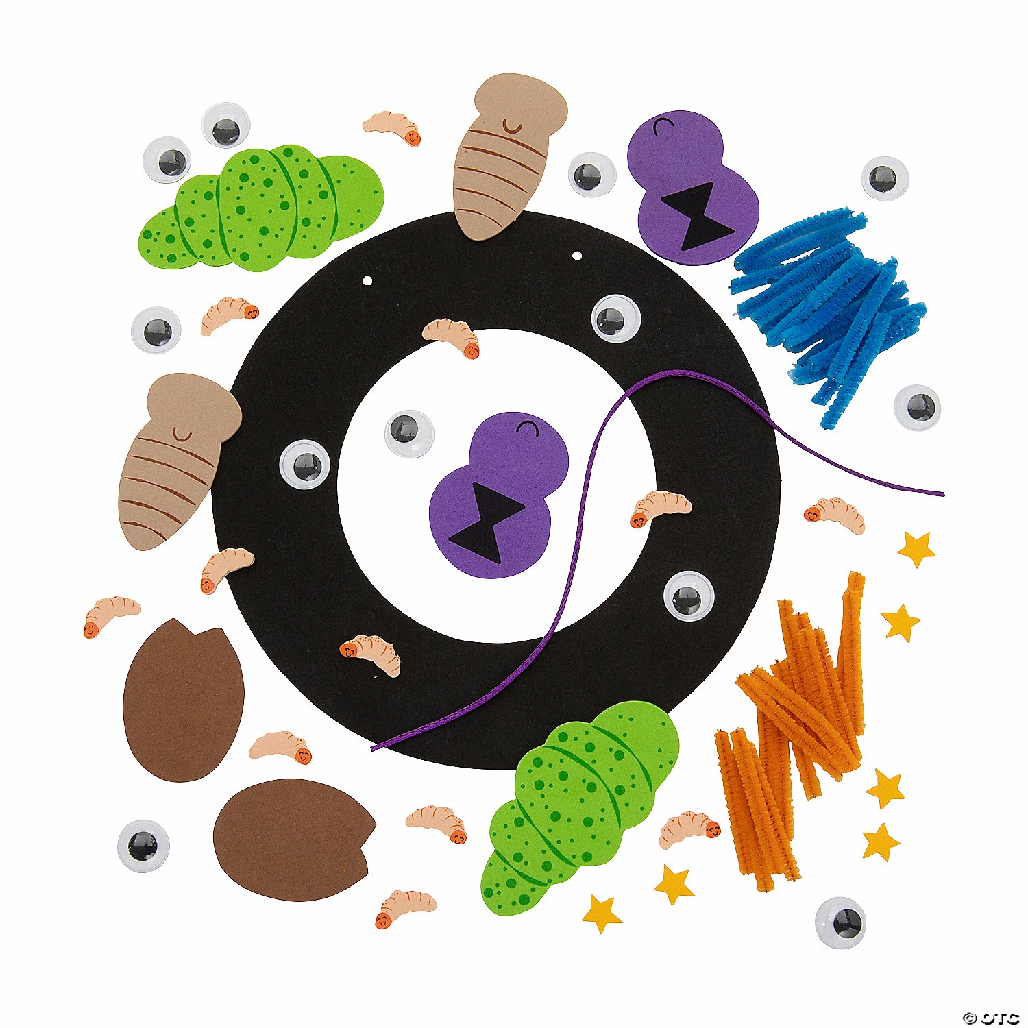 New β€οΈ Creepy Bug Wreath Craft Kit β Makes 6 π― - Image 2