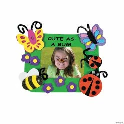 Deals 🤩 Cute As a Bug Picture Frame Magnet Craft Kit - Makes 12 🔔