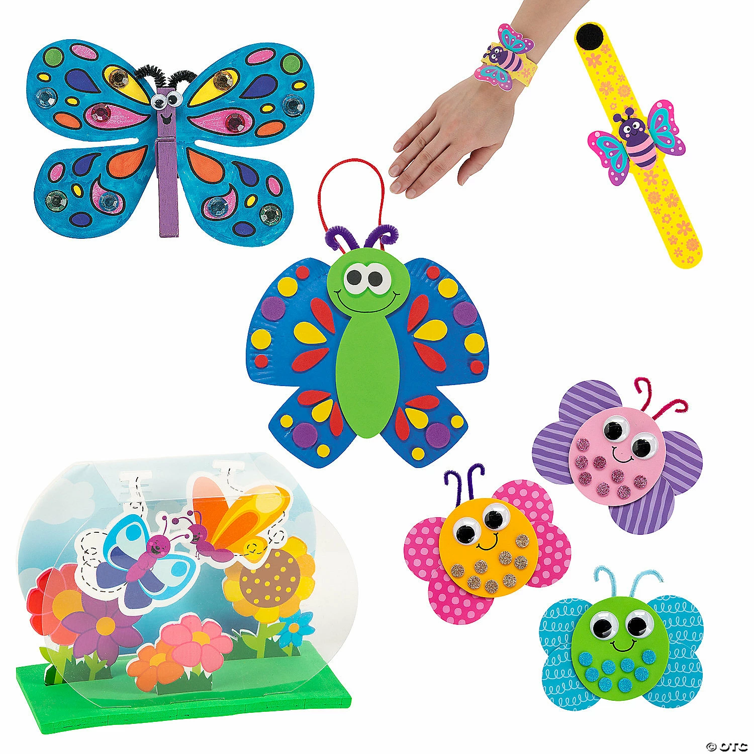 Cheapest π Fluttering Butterflies Craft Kit Assortment - Makes 60 π₯