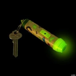 Best Pirce 💯 Glow-in-the-Dark Bug Flashlight Keychains - 12 Pc. 🔥