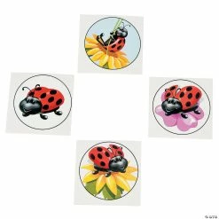Cheapest 🥰 Ladybug Temporary Tattoos - 72 Pc. ⭐