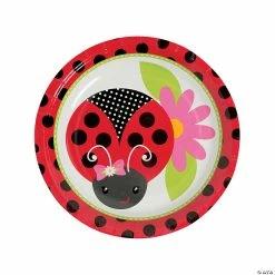 Buy π Little Ladybug Paper Dessert Plates - 8 Ct. π