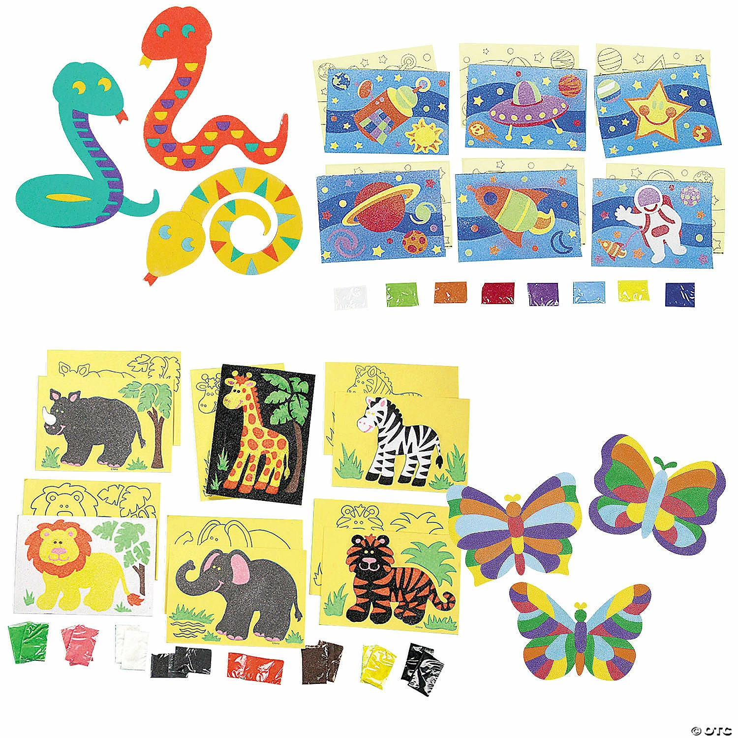 Deals π Sand Art Boredom Buster Kit - 72 Pc. π