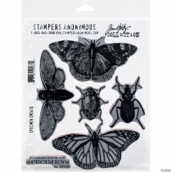 New β€οΈ Tim Holtz Cling Stamps 7"X8.5"-Specimen π